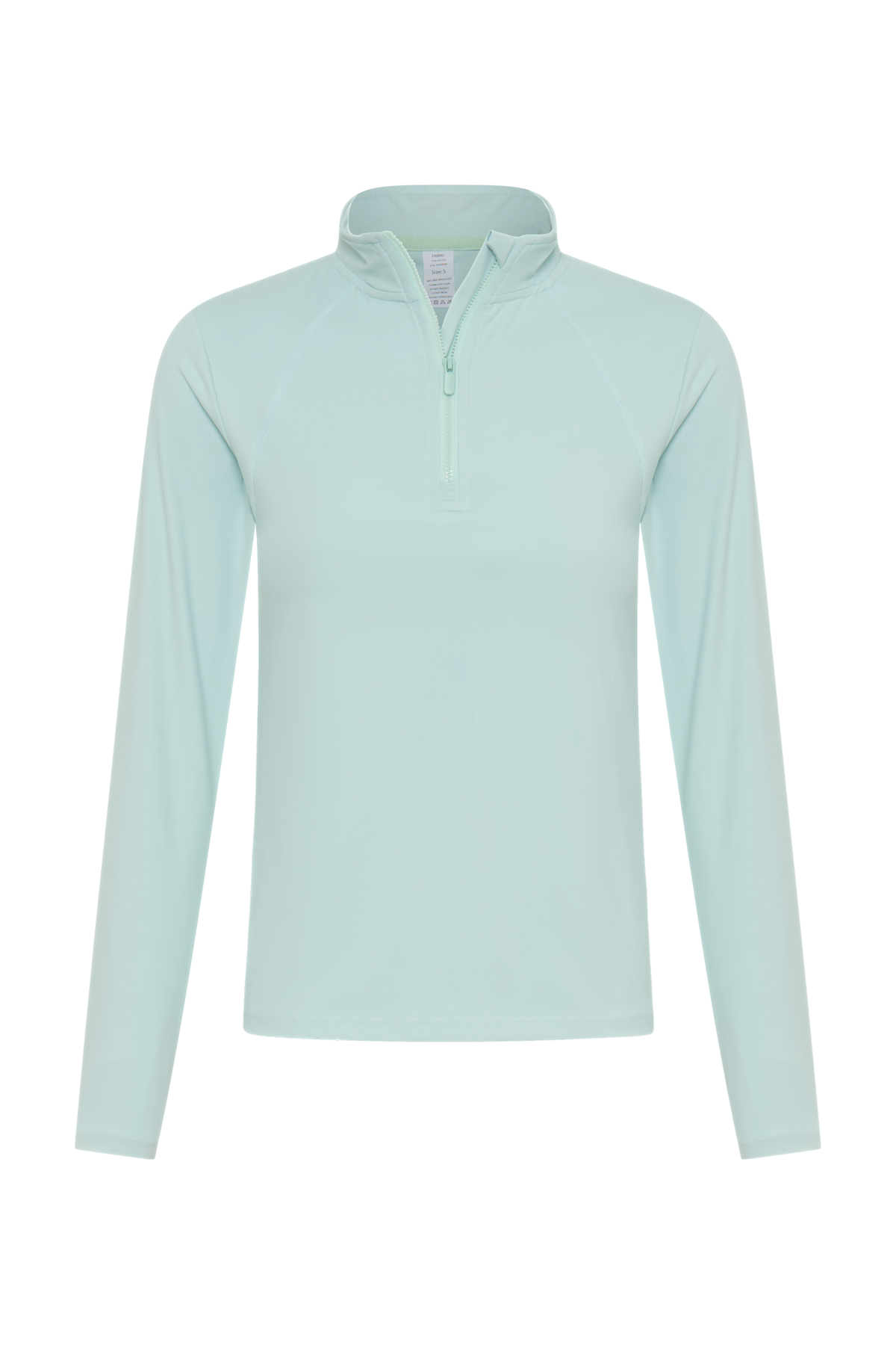 Haut équitation Manches Longues 1/4 Zip Gris Platine, Taille S, Neuf Sans étiquettes