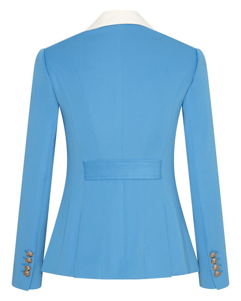 Kids Equestrian Competition Jacket - Celestial Blue