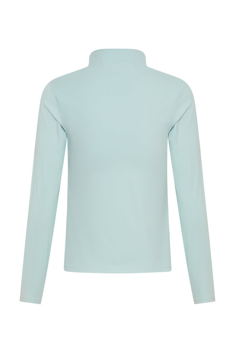 Equestrian Long Sleeve Sports Top -  Mint