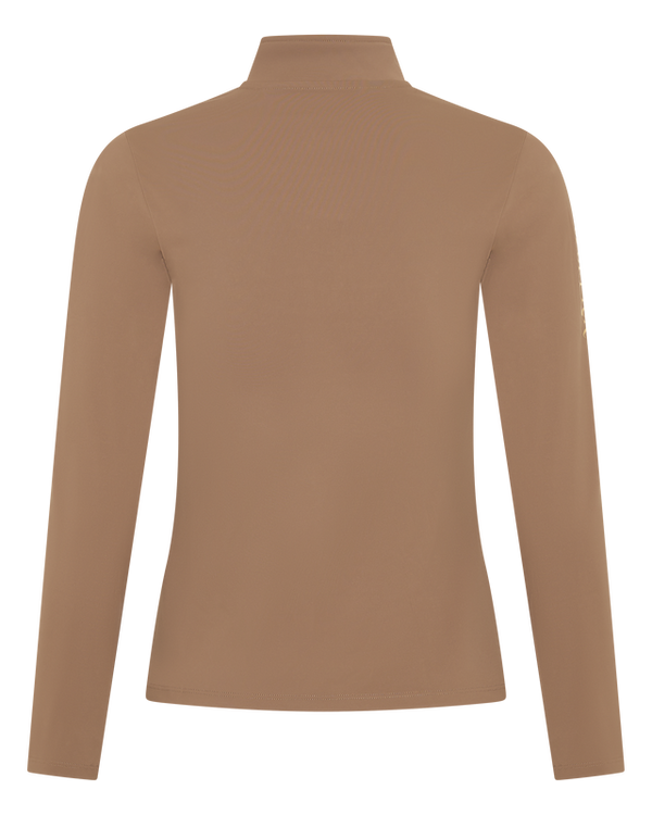 Long Sleeve All Sports Top -  Camel
