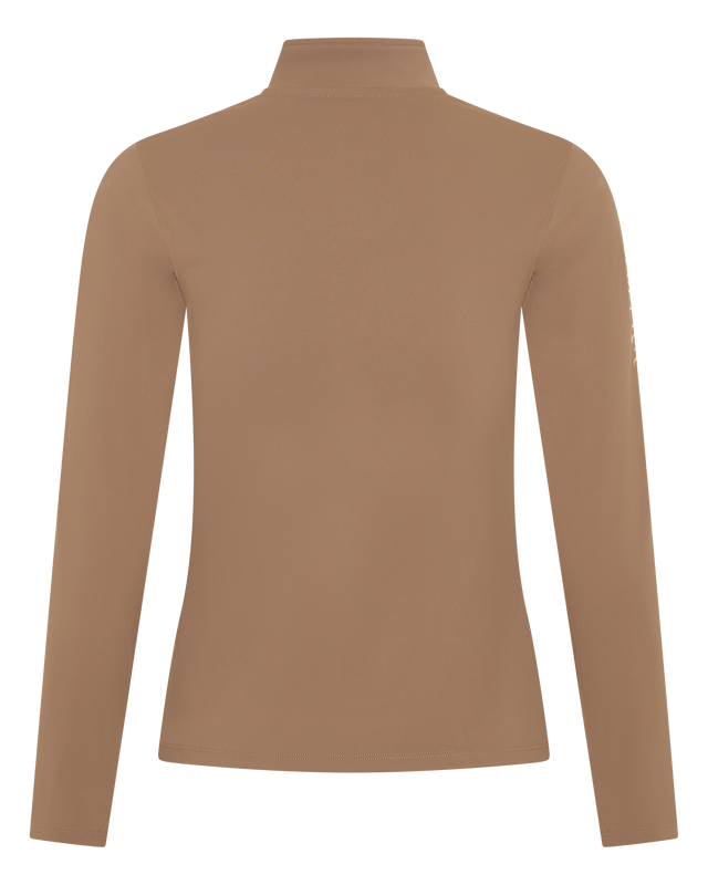 Long Sleeve All Sports Top -  Camel
