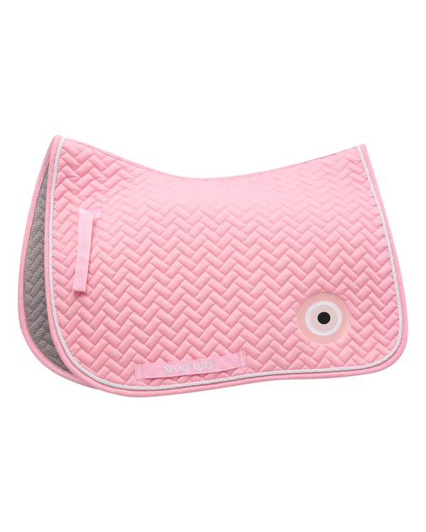 Evil Eye Saddle Pad Pink