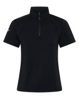 Short Sleeve Equestrian Baselayer - Black w horse