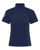Short Sleeve Equestrian Baselayer - Navy w horse