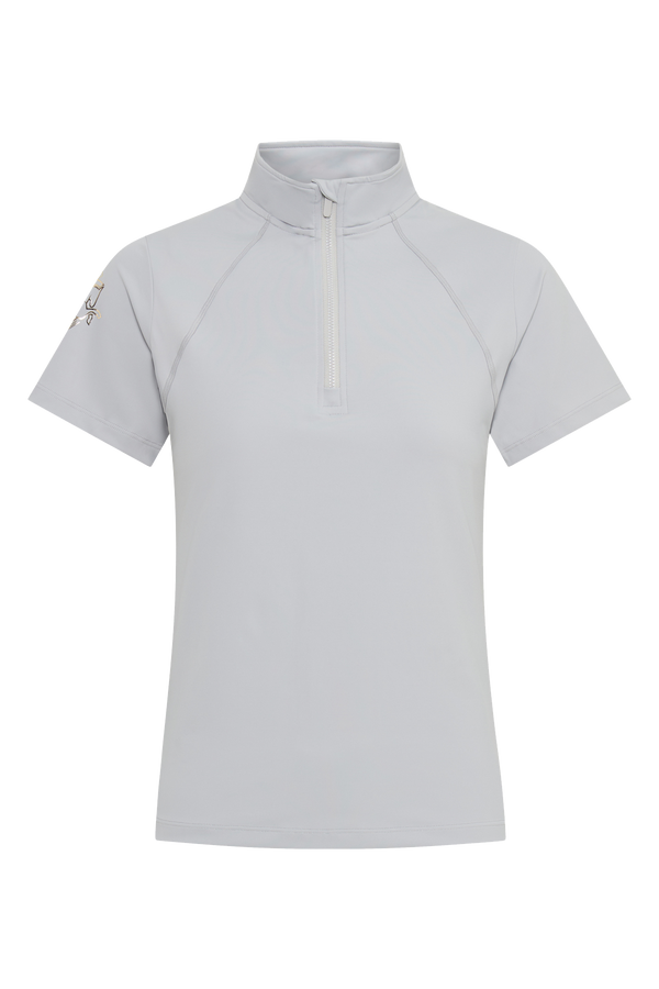 Short Sleeve Equestrian Baselayer - Stone