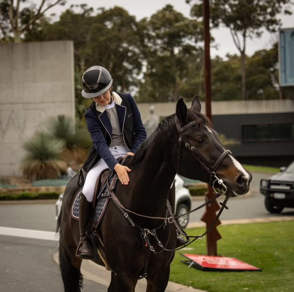 Kids- Equestrian Competition Jacket - Navy Blue