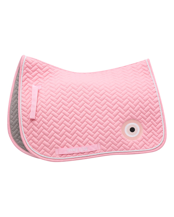 Evil Eye Saddle Pad Pink