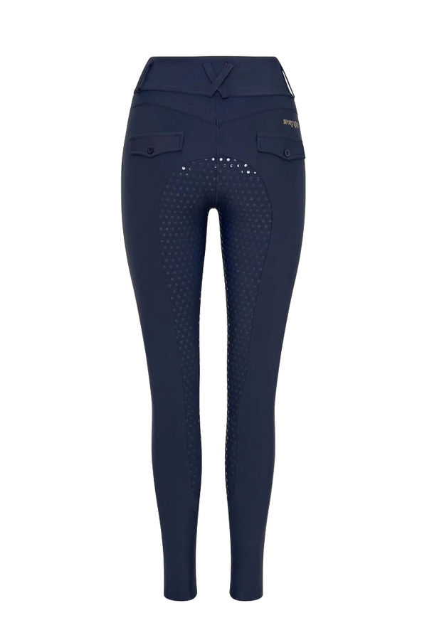 Technical Equestrian Leggings - Navy