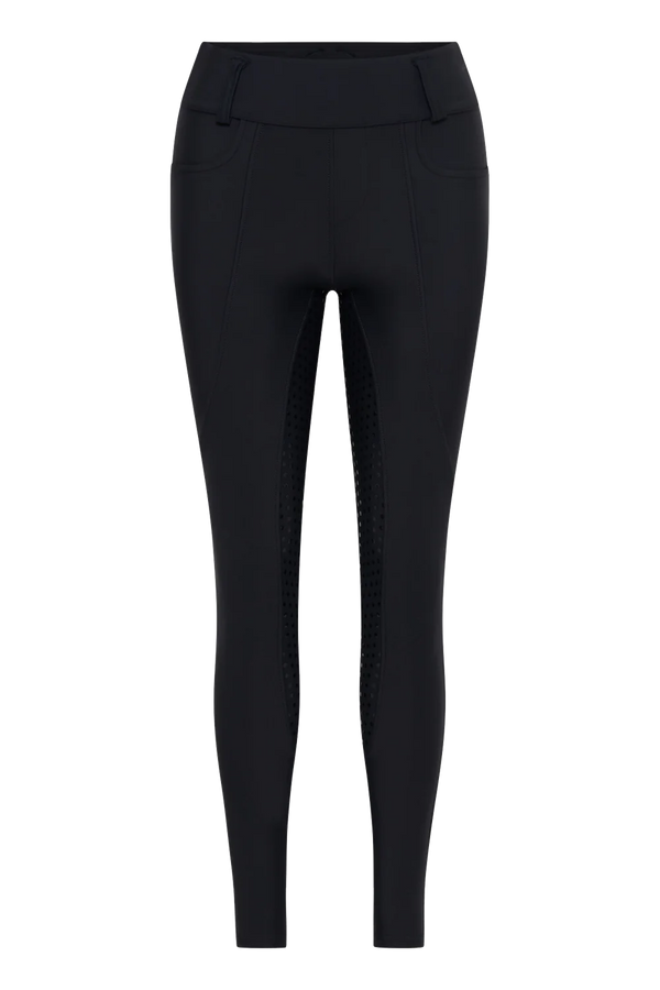 Technical Equestrian Leggings - Black