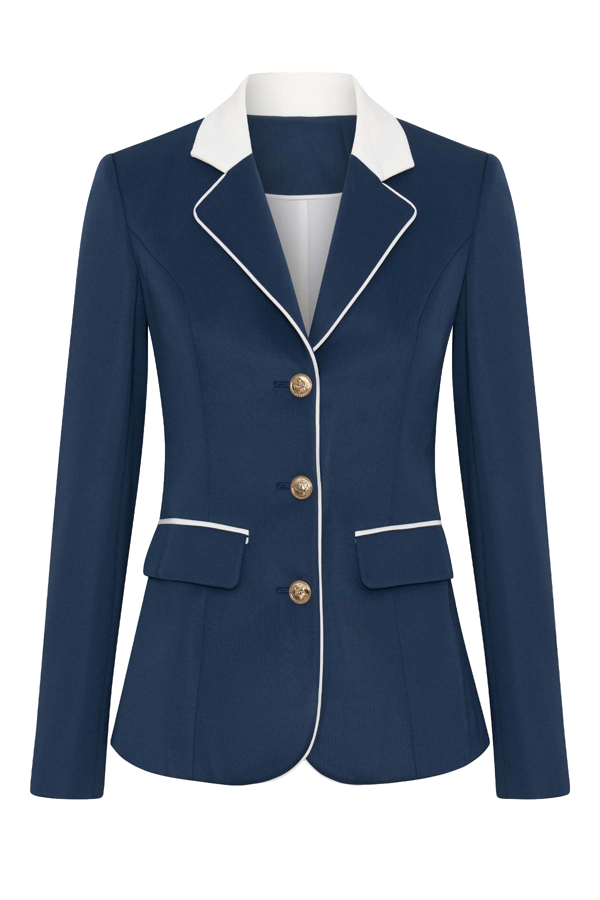 Equestrian Competition Jacket - Business Blue – Sport Luxe Equestrian