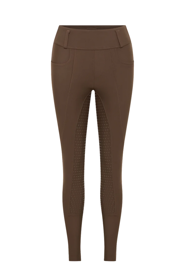 Technical Equestrian Leggings - Brown