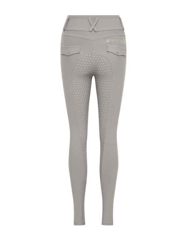 Technical Equestrian Leggings - New Stone Grey