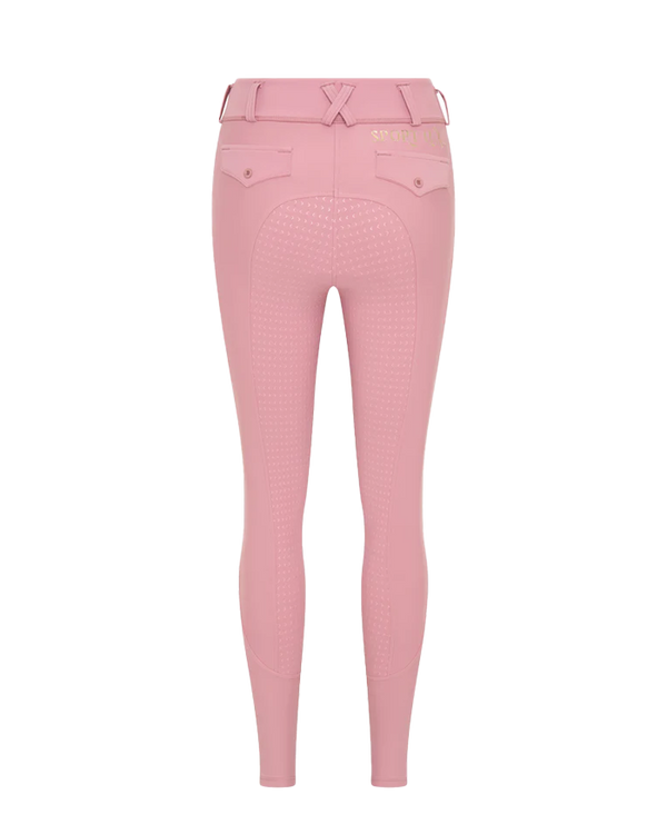 Kids Equestrian Technical Leggings - Pink