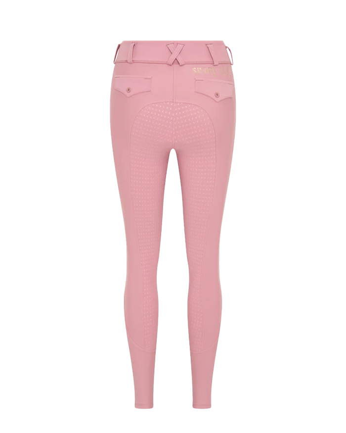 Kids Equestrian Technical Leggings - Pink