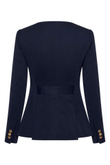 Kids- Equestrian Competition Jacket - Navy Blue