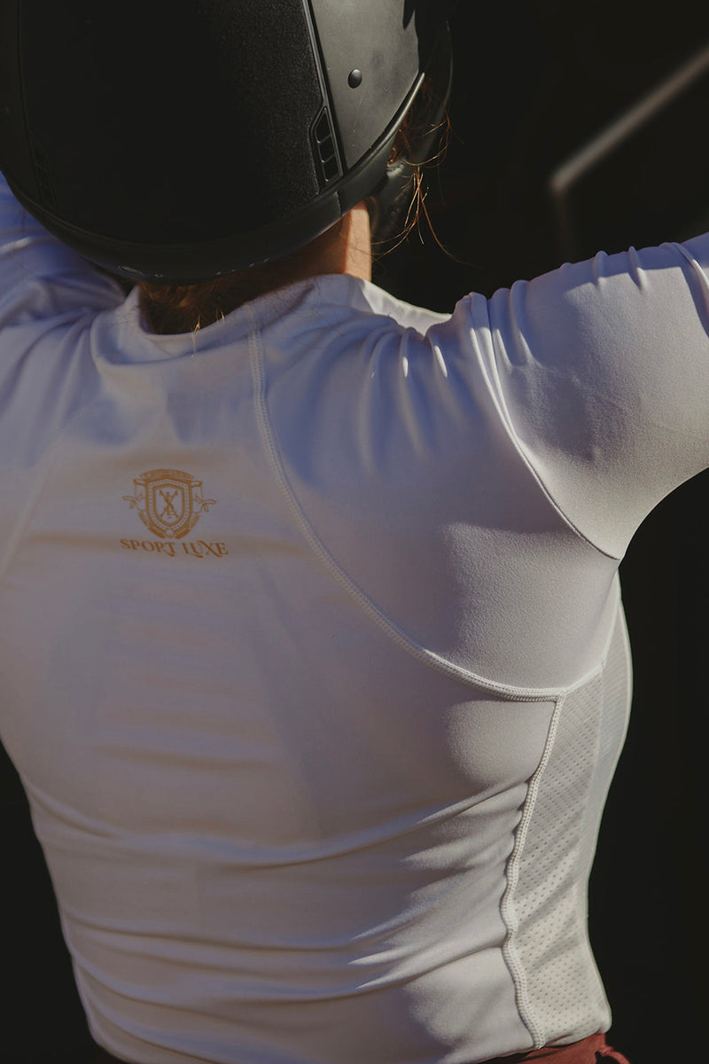 Technical Equestrian Baselayer - White