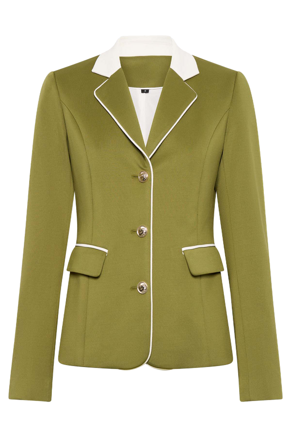 Equestrian Competition Jacket - Khaki Green