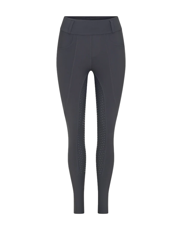 Technical Equestrian Leggings - Charcoal