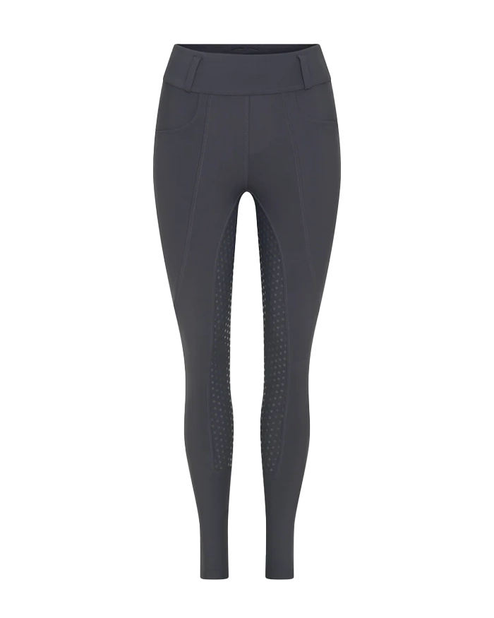 Technical Equestrian Leggings - Charcoal